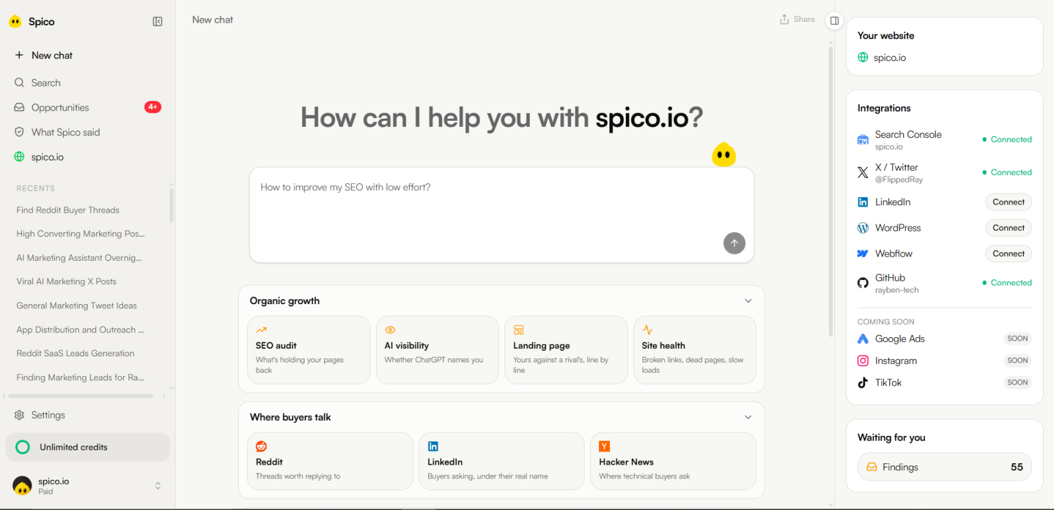 Spico screenshot 1