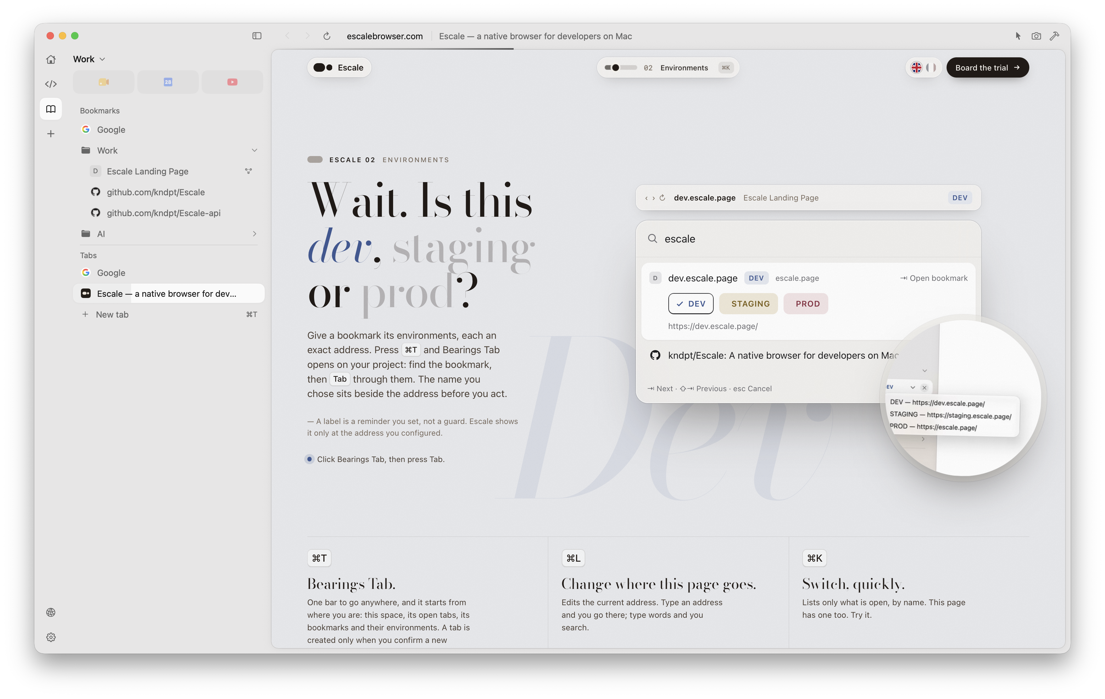 Escale Browser screenshot 4