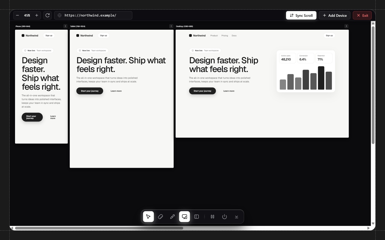 Design Toolkit screenshot 2