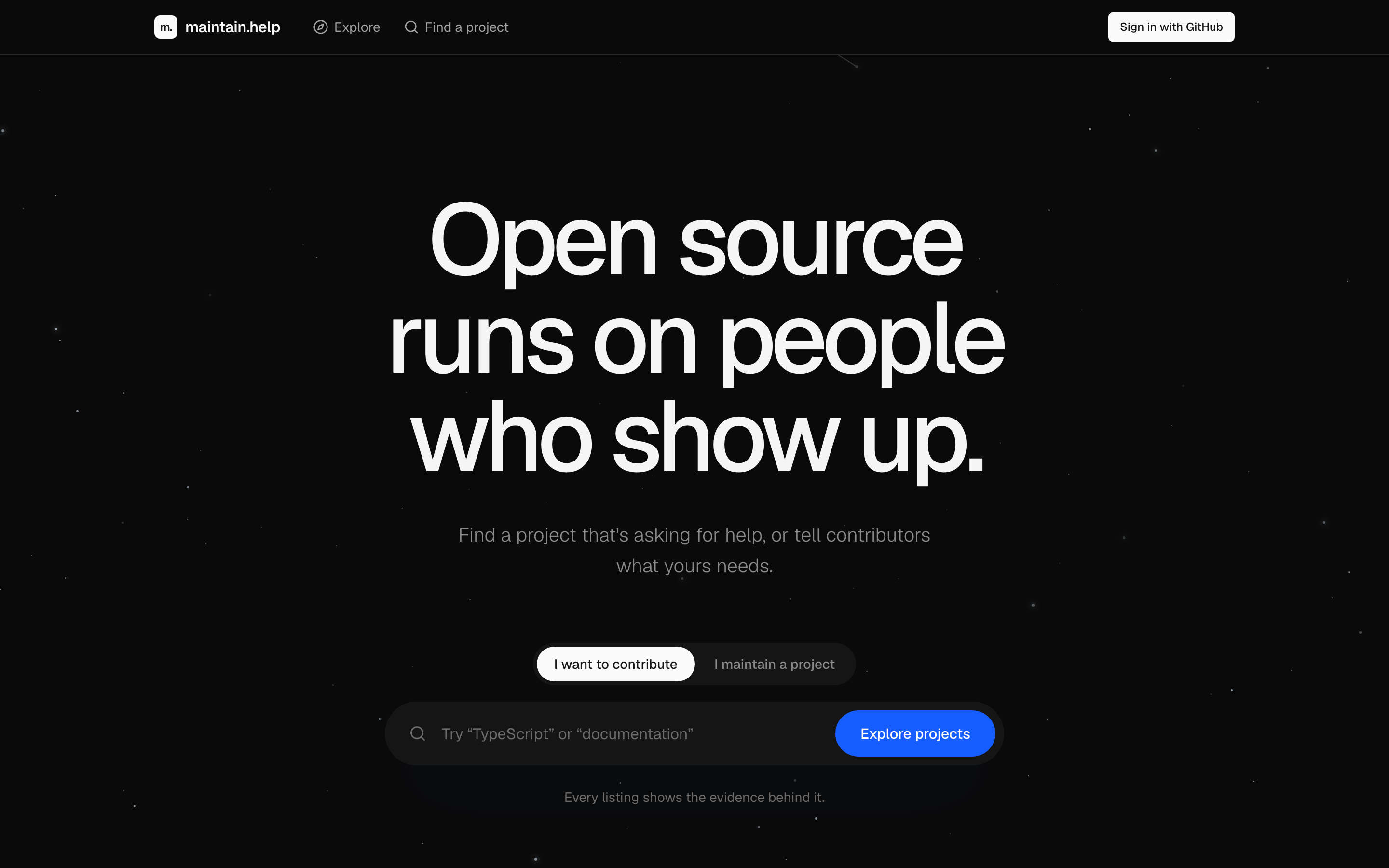 maintain.help screenshot 1