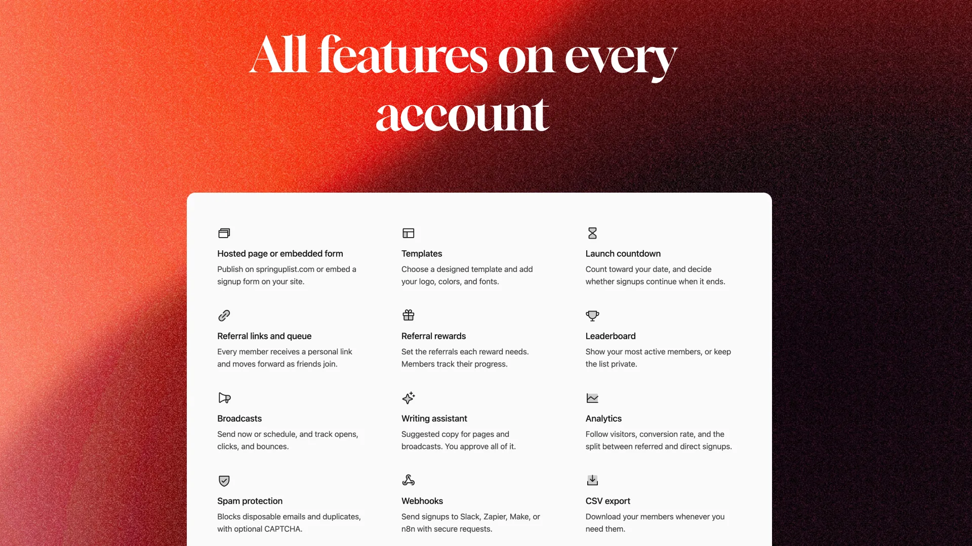 Springuplist screenshot 4