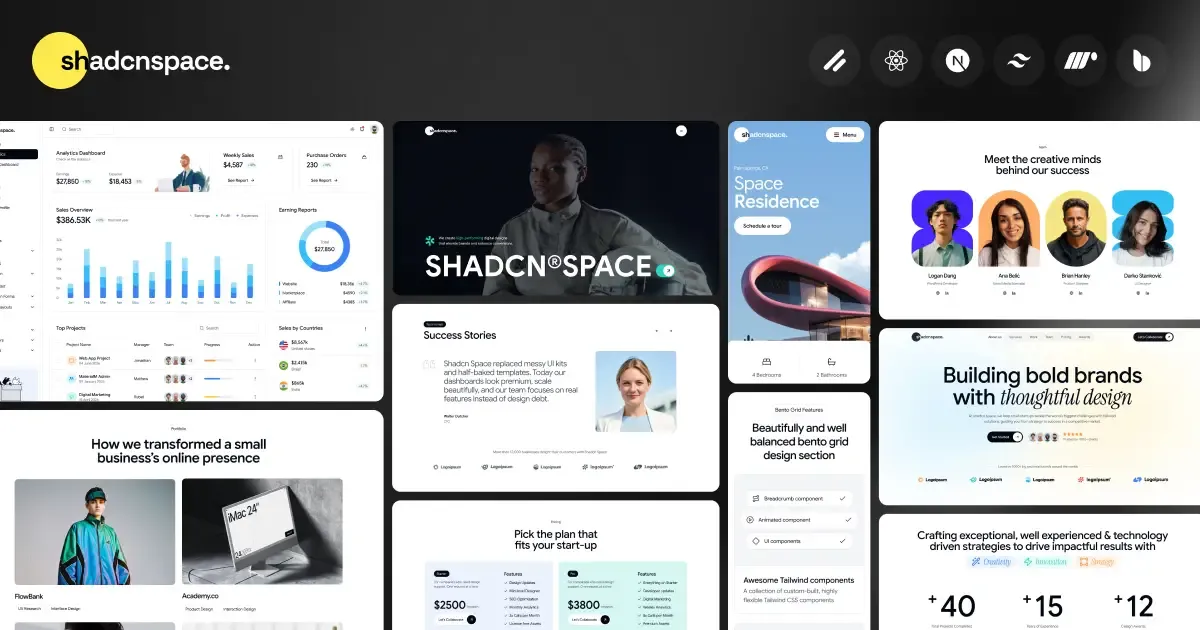ShadcnSpace screenshot 2