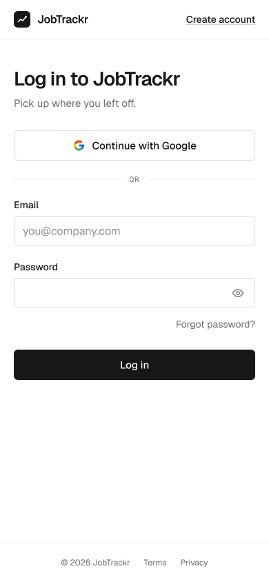 Jobtrackr screenshot 5