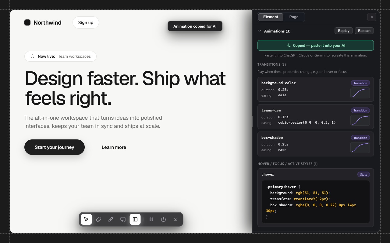 Design Toolkit screenshot 3
